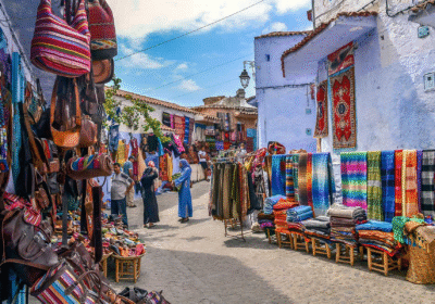 Blue city morocco