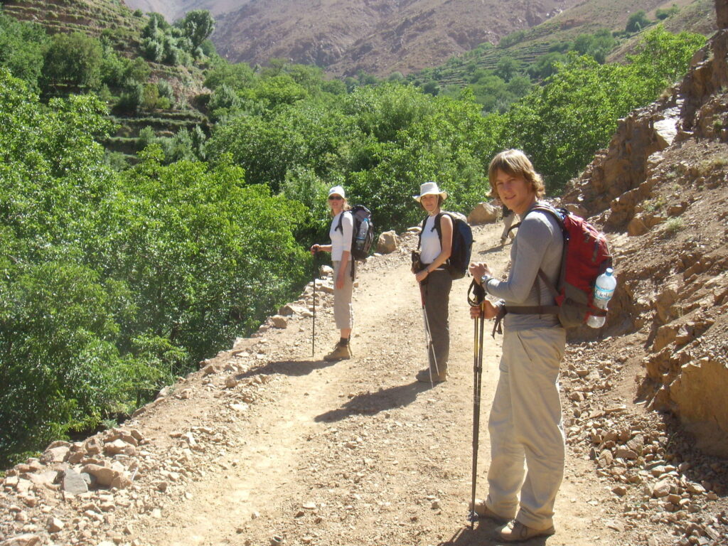 walking atlas mountains